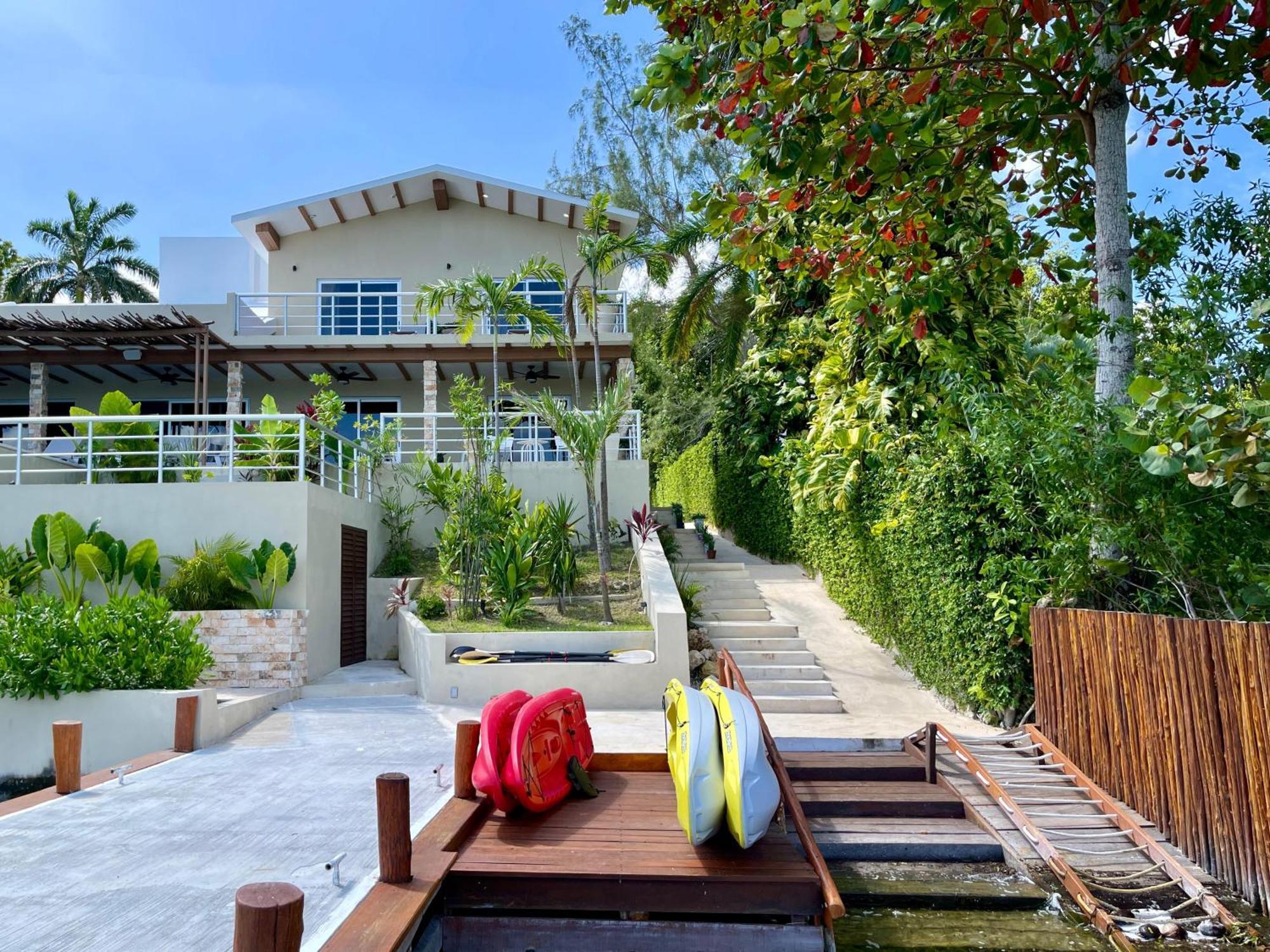 Casa Sol Y Luna -Beautiful Sunrises And Infinity Pool Bacalar Exterior foto